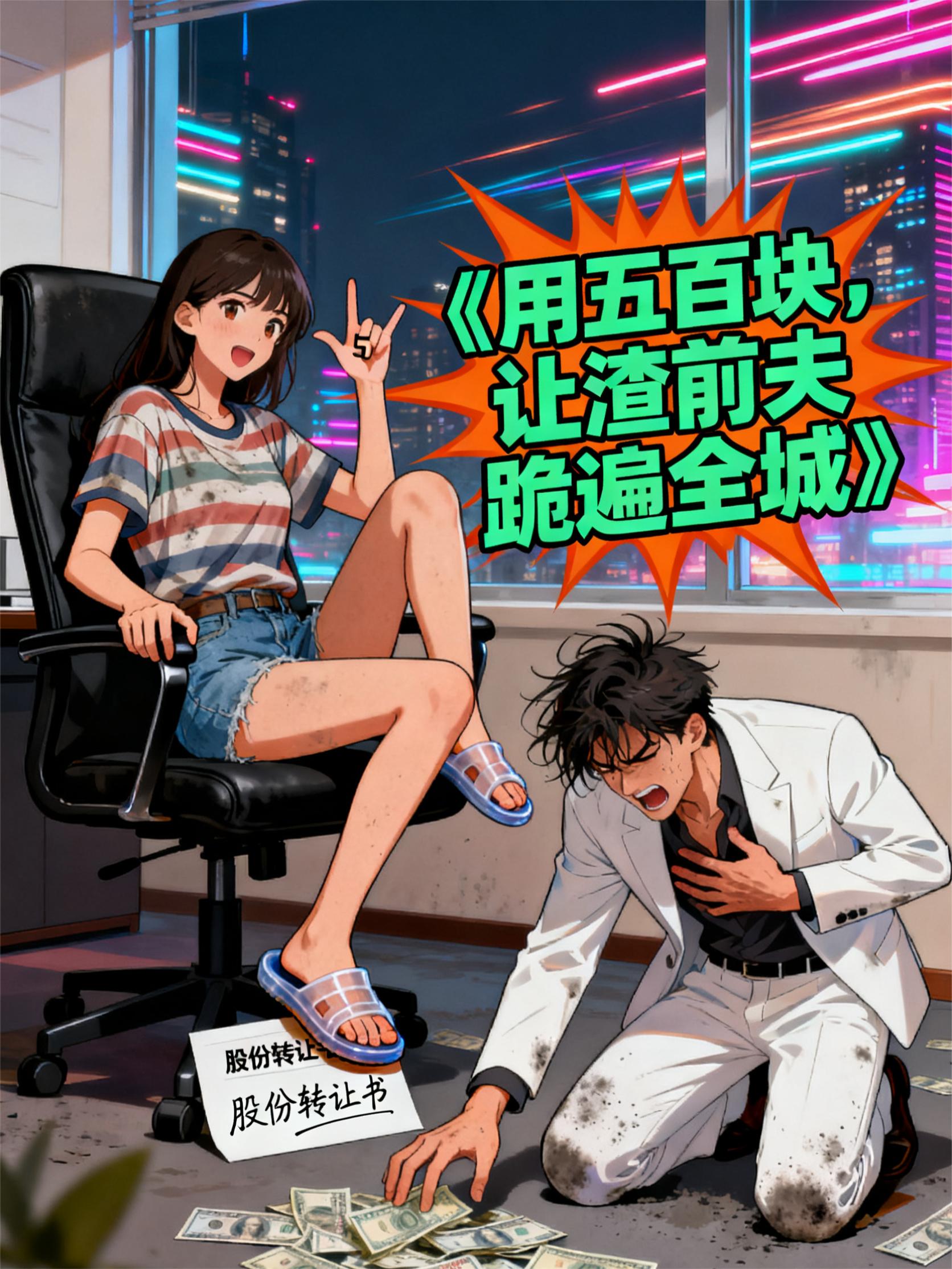 用五百块,让渣前夫跪遍全城