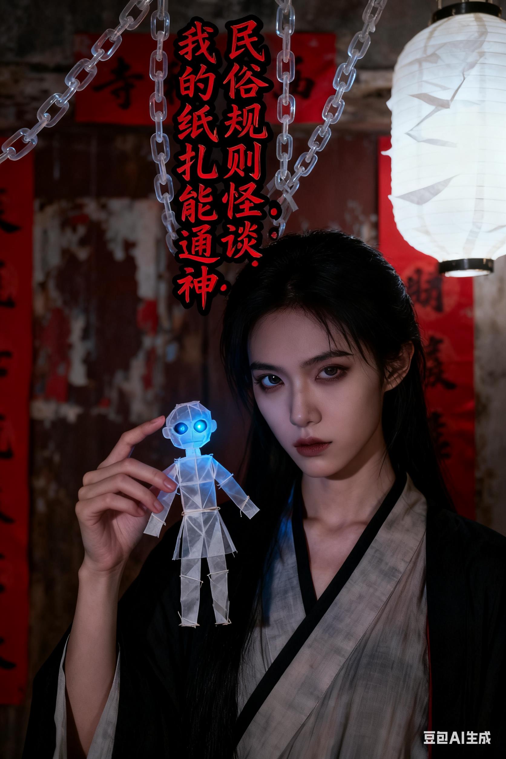 民俗规则怪谈：我的纸扎能通神